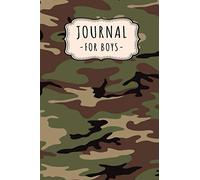 Journal Notebook for Boys: Camo Lined Daily 6x9 Journal / Notebook for Boys | 109 Pages