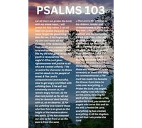 Journal Notebook: Psalms 103: A Fresh Start for Every Day