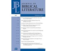 Journal of Biblical Literature 139.1 (2020)