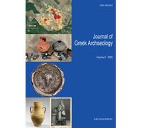 Journal of Greek Archaeology Volume 5 2020