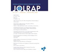 Journal of Online Learning Research and Practice: Volume 10, Number 1, Summer 2026