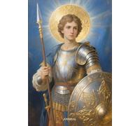 Journal: Orthodox Christian Devotional Notebook Featuring Saint Dimitrios Greek Gifts