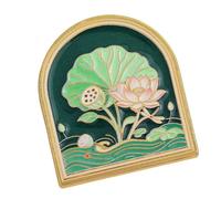 Journal Page Holder Clip with Decorative Integrated Metal, SQ0098 | Secures Selected Receipts, Letters, or Greeting Cards At a Chosen Place for Focused Small-Paper Organization