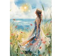 Journal: Peace by the Ocean: Notebook: For Women of Faith Inspired by Isaiah 26:3-A Christian Prayer and Reflection (8 1/2 by 11) lined pages