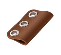 Journal Pen Clip Holder - PU Leather Notebook Pen, Loop Detachable Design with Sturdy Construction Comfortable Grip for Home School Studio Journaling Planning Scheduling Adults Students