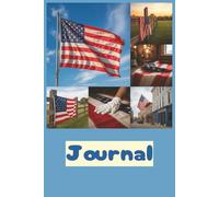 Journal: Red White and Blue Notebook for Veterans, Students, and Proud Americans 6 x 9" Wide Ruled - 100 Pages