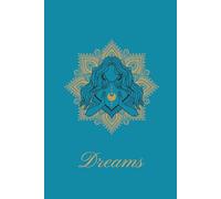 Journal Ruled - Dreams Gold Magical Praying Hands Mystical Crystals Journal. 120 pages. Perfect for writing spells, dreams, thoughts, goals, notes and lists.