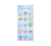 Journal Stickers | Sensory Stickers With 3D Effect Floating Glitter,3D Cartoon Stickers For Scrapbook - For Birthdays, Kids Diaries, Bottles And More