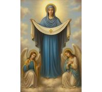 Journal: The Protection Of The Theotokos - Orthodox Christian Lined Notebook