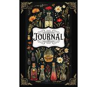 Journal: Witch’s apothecary herbs, potions and spell book cover art
