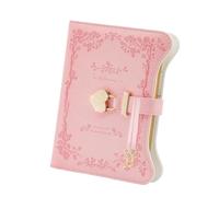 Journal With Lock - B6 Lock Diary, PU Leather Journal, Refillable Notebook | Personal Key Locks for Women Girls, Cute Secret Diary, Private Thoughts, 360 Pages, 1 x PC