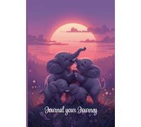 Journal Your Journey: Elephants: A sweet notebook with delightful elephants throughout. Sweet and Simple for Life’s Little Moments