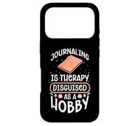 JOURNALING IS THERAPY DISGUISED AS A HOBBY Case for iPhone 17 Pro