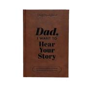 Journaling Notebooks - Dad Guide Journal Notebooks - Scrapbook Guided for Memory Preservation Birthday Christmas Father's Day Gift Elderly Parents New Parents
