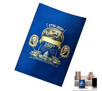 Journaling Notebooks,Hardcover 250th Commemorative - Commemorative U.S. Historical Journal | for Memory Collection Adults Teens Kids Home Office Classroom