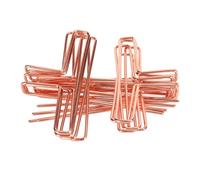 Journaling Paper Clips, Multifunctional Clips, Rose Gold, Wide Application, Rustproof, for Home and Office