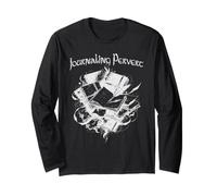 Journaling Pervert, Sarcastic Funny Journal Humor Long Sleeve T-Shirt