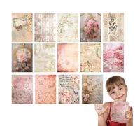 Journaling Scrapbooking Kit - 3D Butterfly Paper for Scrapbook Journal - Aesthetic Vintage Scrapbook Paper for Junk Journal Planners Craft Kits