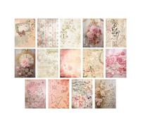 Journaling Scrapbooking Kit | 3D Butterfly Paper Planner Decor,Aesthetic Vintage Scrapbook Paper for Junk Journal Planners Craft Kits