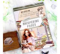 Journaling Sticker Book for Adults, 280 Pre-Cut European and American Character Alice Aesthetic Stickers, PET & Paper Scrapbooking Bullet Journal Supplies, Planner Stickers for Teens (91099)