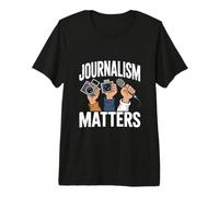 Journalism Design for Reporters - Journalism Matters Premium T-Shirt