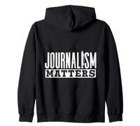 Journalism Is Important Journalist Profession Journalist Zip Hoodie