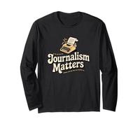 Journalism Matters Typewriter News Integrity Long Sleeve T-Shirt