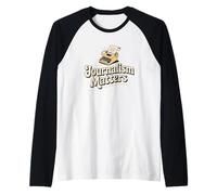Journalism Matters Typewriter News Integrity Raglan Baseball Tee