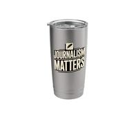 Journalism Matters Typewriter News Integrity Stainless Steel Insulated Tumbler