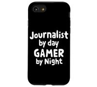 Journalist by Day Gamer by Night News Writer Journalism Gear Case for iPhone SE (2020) / 7/8