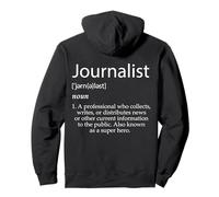 Journalist Definition Best Local News Journalism Graduates Pullover Hoodie