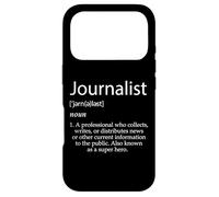 Journalist Definition Grad School Journalism News Anchor Job Case for iPhone 17 Pro