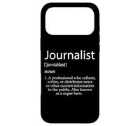 Journalist Definition Grad School Journalism News Anchor Job Case for iPhone 17 Pro Max