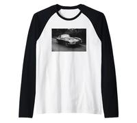 Journalist Patrick Mennan E Type Jaguar Test Drive 1962 Raglan Baseball Tee