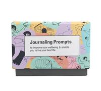 Journalive! 120 Journal Prompts Cards - Inspirational & Creative Writing to Calm Anxiety, Improve Mental Health Wellbeing & Mindfulness, Manifest Growth via Self-Reflection, Self-Care & Self-Discovery