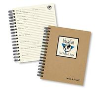 Journals Unlimited Vacation, Traveler's Journal, Kraft Hard Cover Notebook