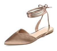 Journee Women's Comfort Foam Theia Flats, Taupe, 9 UK