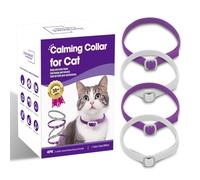JOURNEWARD Cat Calming Collar - 4 Pack, Adjustable Size, Efficiently Reduces Anxiety & Stress for 30 Days, Safe Cat Pheromone Collar, Promotes Relaxation
