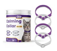 JOURNEWARD Journe Ward Calming Collar for Cats, 4 Pack, Gray & Blue, 30 Day Duration