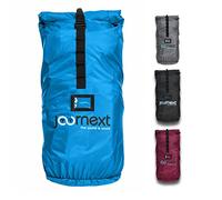 Journext 2 in 1 Backpack Protective Cover & Rain Cover for Flight, Train and Bus - Backpack Protection Bag, Pacific Blue, L (55-80L)
