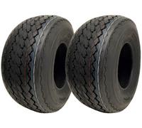 Journey 18X8.50-8 Golf Cart Buggy Tyres 4Ply Grass / Turf Wanda P509 Fairway (Set Of 2)