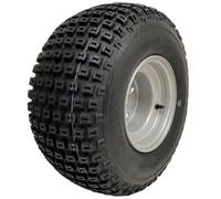 Journey 18X9.50-8 Atv Knobby Tyre Fitted On 4 Stud 4 Inch Pcd Steel Rim Wanda P322 4 Ply