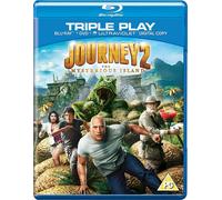 JOURNEY 2 THE MYSTERIOUS ISLAND Blu-ray + DVD + UV Original UK Release R2