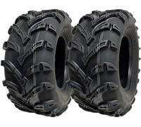 Journey 25X10.00-12 Atv Quad Tyres 6Ply Wanda P377 E-Marked Road Legal 50J (Set Of 2)