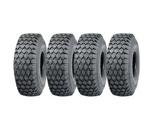 Journey 4.10/3.50-6 Tyre, For Hand Cart, Truck, Mower, Implement, Washer Tire - Set Of 4