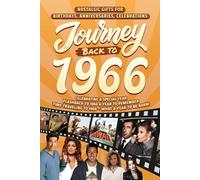 Journey Back To 1966: Nostalgic Gifts For Birthdays, Anniversaries, Celebrations: Back In Time Keepsake 1966 History Book for Mom, Dad, Grandparents, Friends, and More