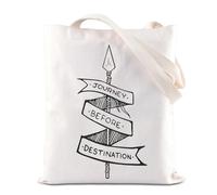 Journey Before Destination Tote Bag Stormblessed Gift Fantasy Book Quote Strength Before Weakness Windrunner Gift (Journey Tote)