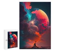 Journey Beyond The Stars Decorative Jigsaw for Grown-Ups, 1000 PCS - Gift for Winter Evenings; for Couples, Friends And Family