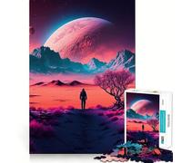 Journey Beyond The Stars Jigsaw Puzzles 1000 Pieces for Adults Stress Free Home Play Enjoyable Challenge Furniture Decor (50x75cm)
