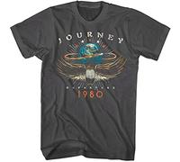 Journey Departures Album Tour 1980 Men T Shirt Rock Band Vintage Concert Merch 3XL Black
